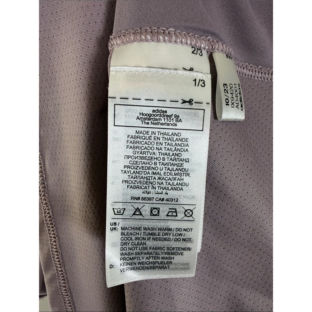 adidas Small Lavender Racerback Training Tank Top - Picture 5 of 7